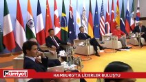 Hamburg'da liderler buluştu