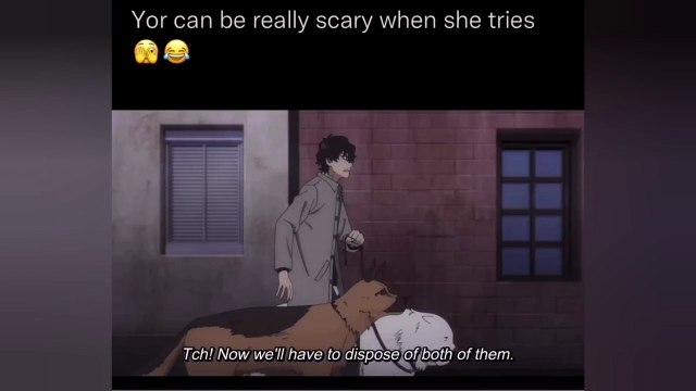 Yor scary spy x family | Yor scaring anya #memes