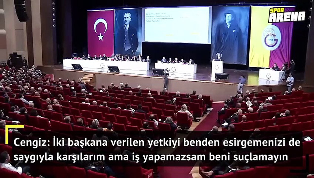 Mustafa Cengiz'in konuşması büyük tepki çekti!