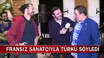 Mahmut Tuncer Fransızca şarkı söyledi