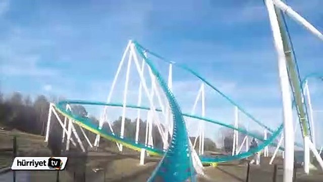 Dünyanın en uzun Roller Coaster'ı Fury 325'in test sürüşü yapıldı