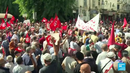 Miles de tunecinos protestan contra el presidente Kaïs Said y la crisis económica