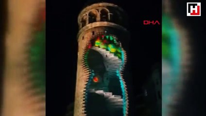 Galata Kulesi rengarenk