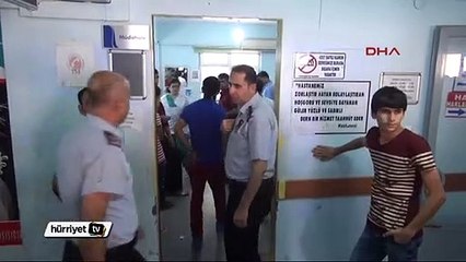 Başına gaz fişeği isabet eden çocuk ağır yaralandı