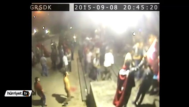 Hürriyet Gazetesi güvenlik kameraları saldırıyı böyle görüntüledi