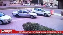 Lösemi hastası çocuğun solunum cihazını böyle çaldılar