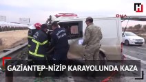 Gaziantep-Nizip karayolunda kaza:  5 ölü, 3 yaralı