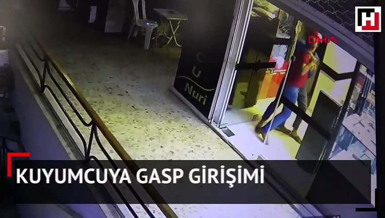Kuyumcuya gasp girişimi