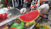 crazy speed amazing fruits cutting skills  thai street food_360p