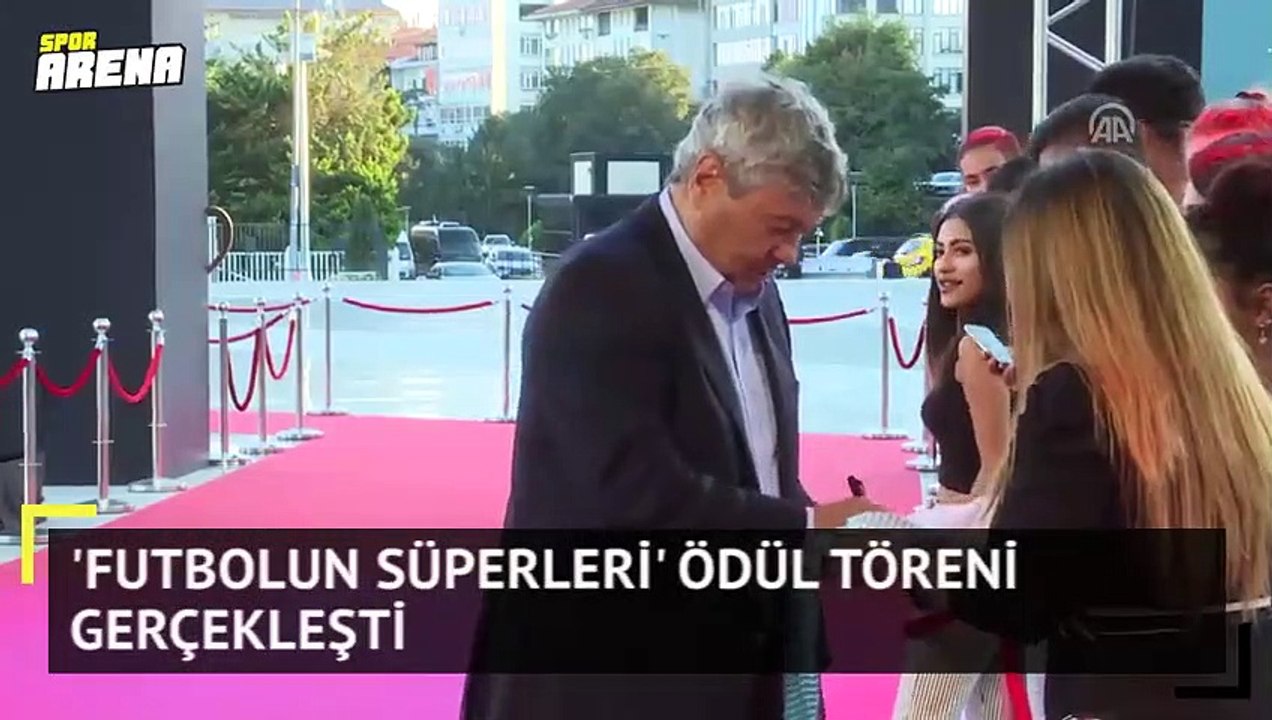 'Futbolun Süperleri' ödül töreni gerçekleşti