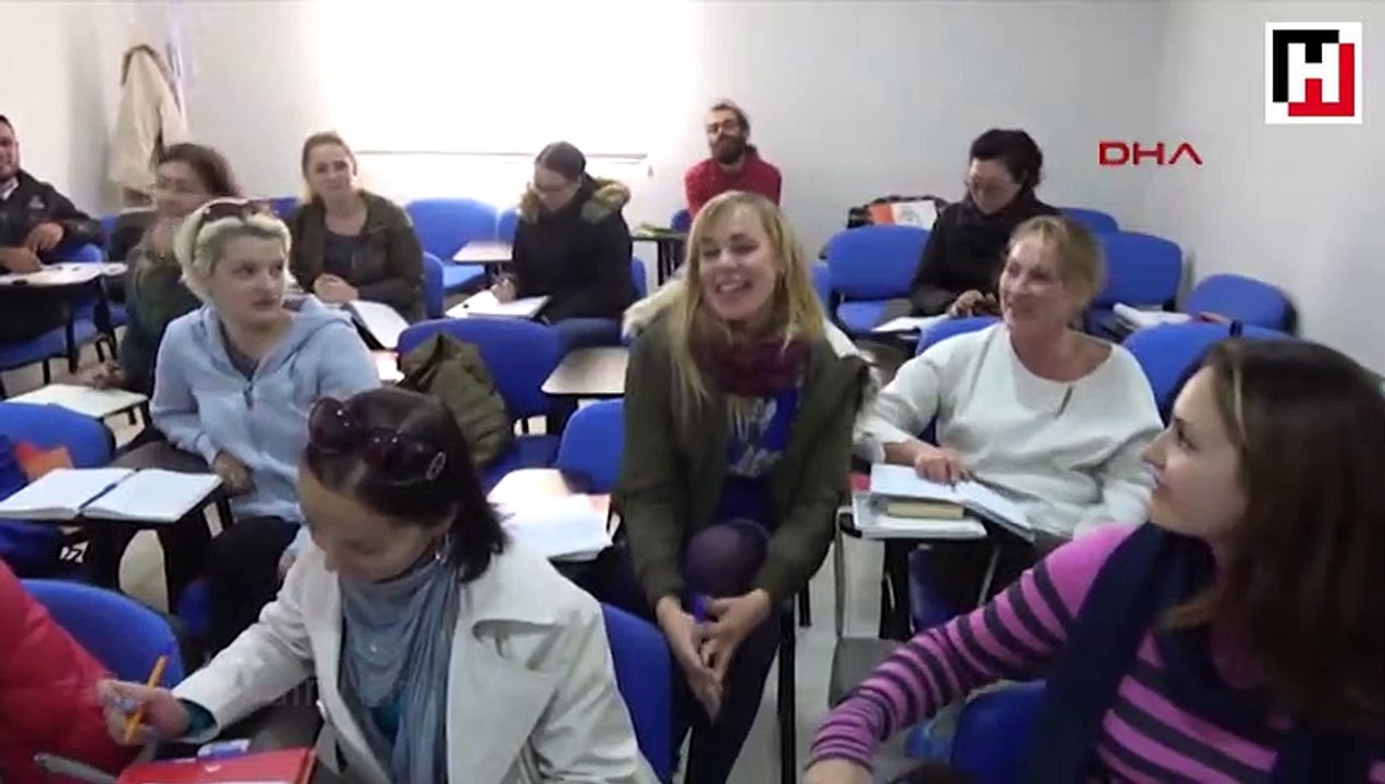 Yabancı gelinler Türkçe öğreniyor