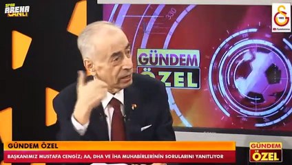 Galatasaray'da Mustafa Cengiz'den Fatih Terim açıklaması