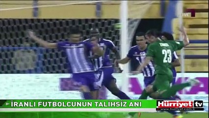 BİR FUTBOLCUNUN EN TALİHSİZ ANI