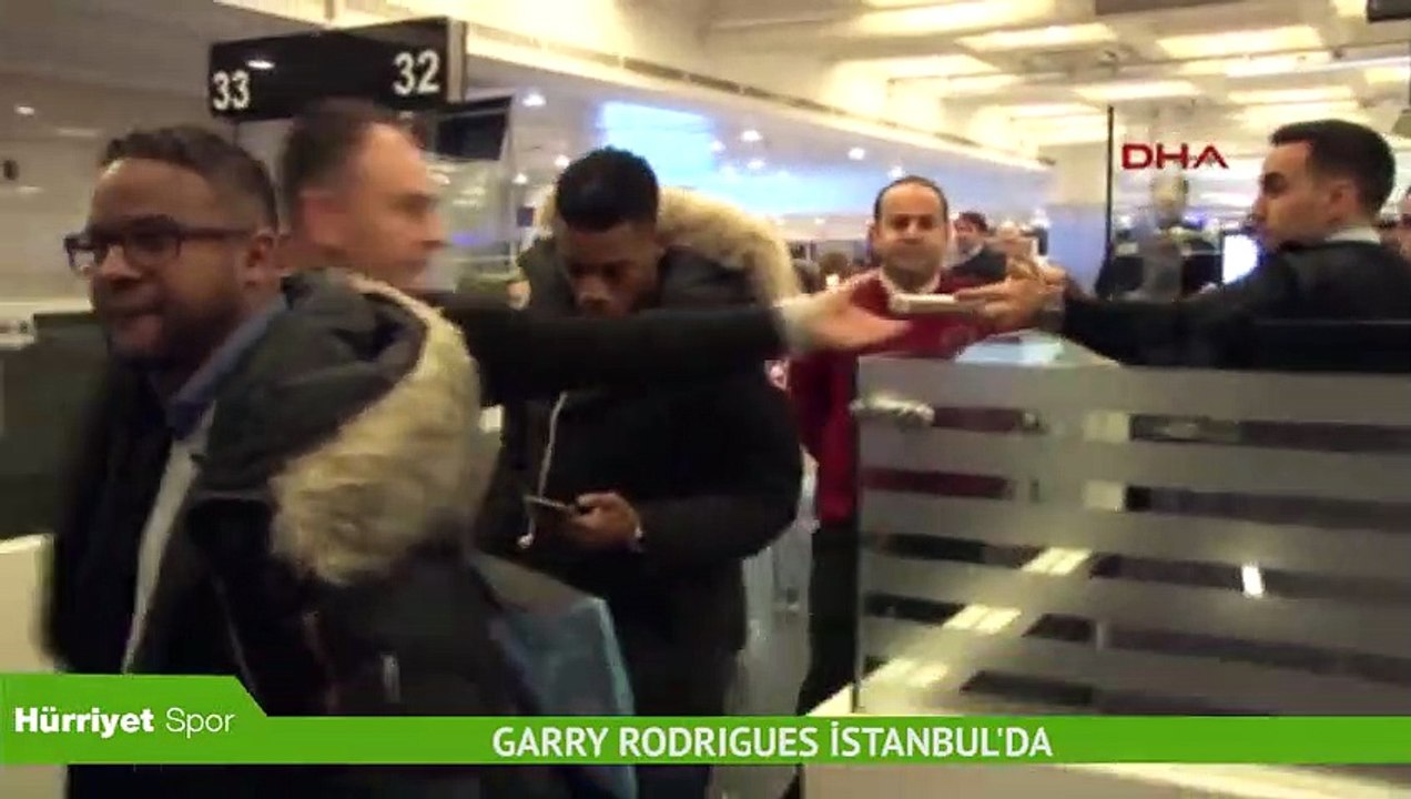 Garry Rodrigues İstanbul'da!