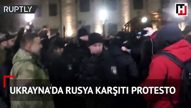 Ukrayna'da Rusya karşıtı protestolar