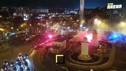 Paris'te Galatasaray taraftarına çirkin saldırı!