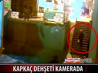 GENÇ KADINI BÖYLE SÜRÜKLEDİ