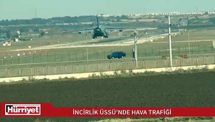 İncirlik Üssü'nde hava trafiği