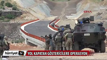 Lice'de gerginlik: 1 asker yaralı