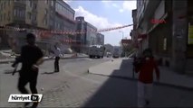 Gazi mahallesi'nde polis müdahalesi