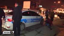 Polis aracına ateş açıldı