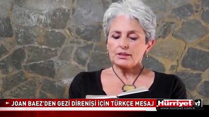 ABD'Lİ ŞARKICIDAN TÜRKÇE DESTEK MESAJI