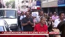 KOCAELİ'NDE AKADEMİSYENLER DE TAKSİM GEZİ PARKI EYLEMİ YAPTI