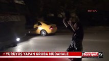 POLİS ANKARA'DA YÜRÜYÜŞ YAPAN GRUBA MÜDAHALE ETTİ