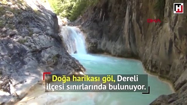 Mavi göl ziyaretçilerini ağırlamaya başladı