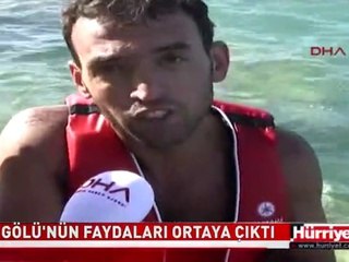 BİR MUCİZE DE VAN GÖLÜ'NDE ORTAYA ÇIKTI