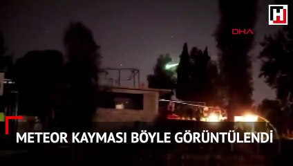 Meksika'da meteor kayması böyle görüntülendi
