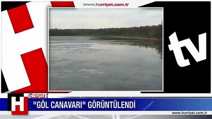 RUSYA'DA "GÖL CANAVARI" GÖRÜNTÜLENDİ