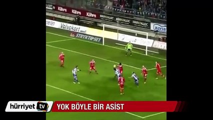 Daha önce böyle bir asist görmediniz!