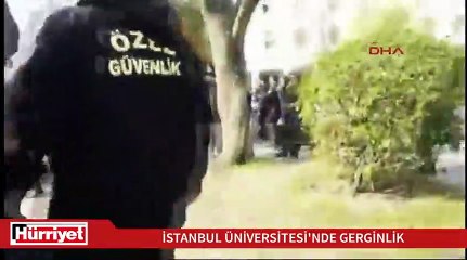 İstanbul Üniversitesi'nde gerginlik