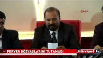 ŞİVAN PERVER GÖZYAŞLARINA HAKİM OLAMADI