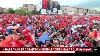 BAŞBAKAN ERDOĞAN'DAN ÖNEMLİ AÇIKLAMALAR