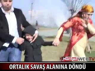 ORTALIK SAVAŞ ALANINA DÖNDÜ