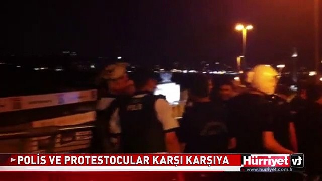 POLİS VE GÖSTERİCİLER KARŞI KARŞIYA GELDİ:TAKSİM GEZİ PARKI OLAYLARI
