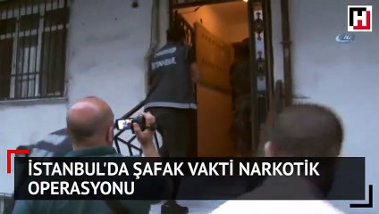 İstanbul’da şafak vakti narkotik operasyonu: 23 gözaltı