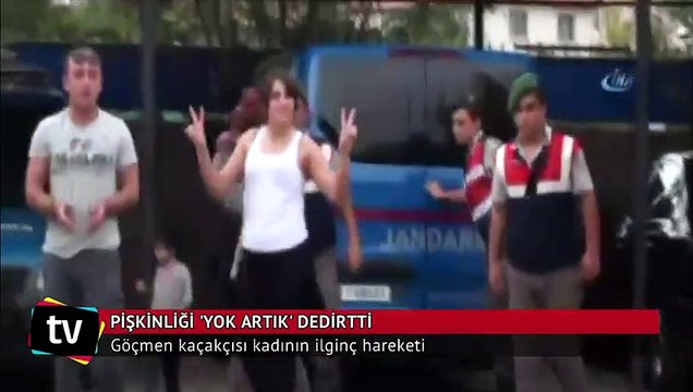 Göçmen kaçakçısı kadının pişkinliği 'pes artık' dedirtti