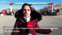 Gürbulak Sınır Kapısı'nda, sahra hastanesinden ilk görüntüler