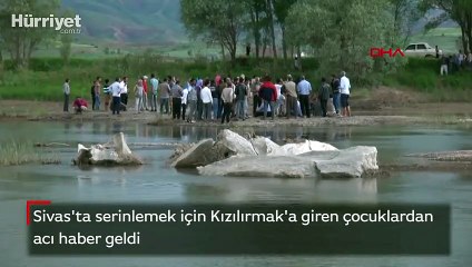 Son dakika... Kızılırmak'a giren iki çocuğun cansız bedeni bulundu