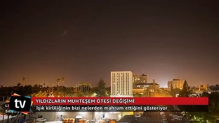Gökyüzündeki yıldızların muhteşem değişimi