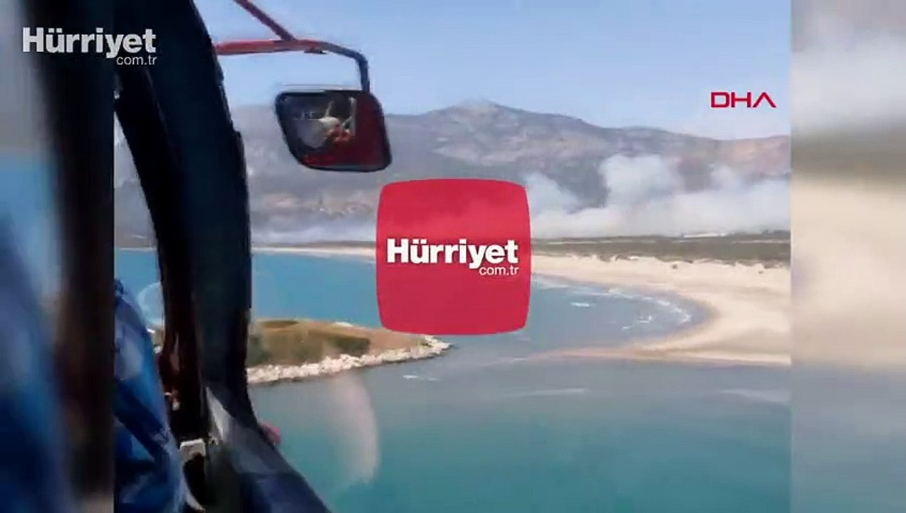 Son dakika haber... Muğla'da orman yangını
