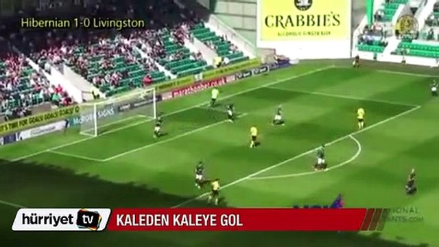 Kaleden kaleye müthiş gol