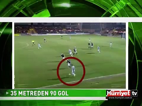 35 METREDEN MÜTHİŞ GOL