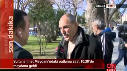Sultanahmet'te patlama, görgü tanıkları anlatıyor
