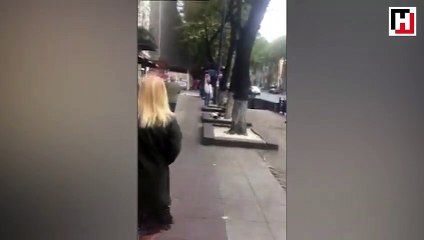 3 yıl önce kaybettiği köpeğini sokakta buldu