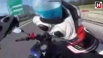 Motosikletli trafik magandaları gözaltına alındı