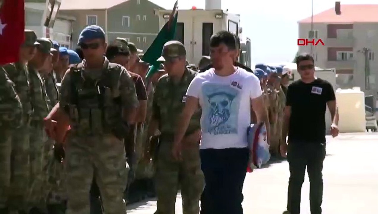 Şehitlere veda